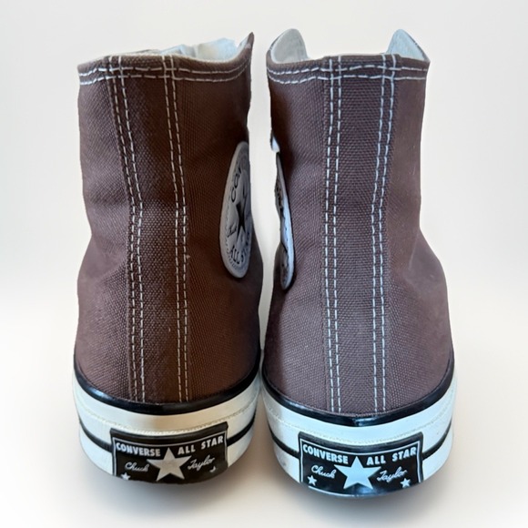 Converse Chuck Taylor All Star High Top Brown Canvas Sneakers Womens 6.5 - Picture 4 of 7